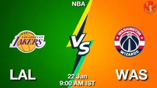 LAL vs WAS NBA Match Previews