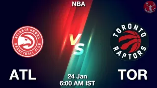 ATL vs TOR NBA Match Previews