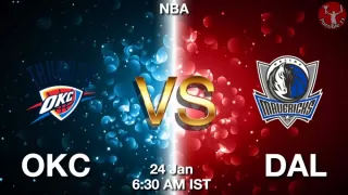 OKC vs DAL NBA Match Previews