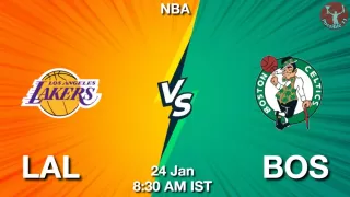 LAL vs BOS NBA Match Previews