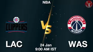 LAC vs WAS NBA Match Previews