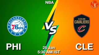 PHI vs CLE NBA Match Previews