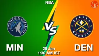 MIN vs DEN NBA Match Previews