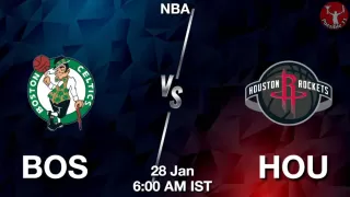 BOS vs HOU NBA Match Previews