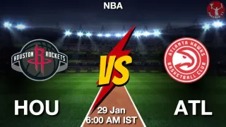 HOU vs ATL NBA Match Previews