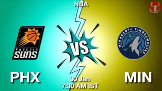 PHX vs MIN NBA Match Previews