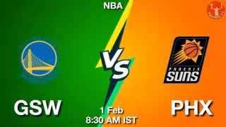 GSW vs PHX NBA Match Previews