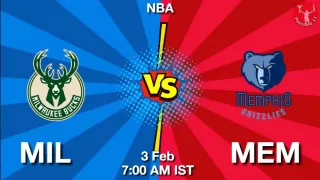 MIL vs MEM NBA Match Previews