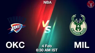 OKC vs MIL NBA Match Previews