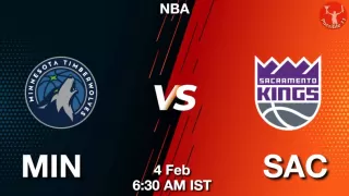 MIN vs SAC NBA Match Previews
