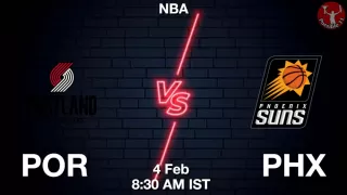 POR vs PHX NBA Match Previews