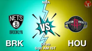 BRK vs HOU NBA Match Previews