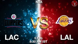 LAC vs LAL NBA Match Previews