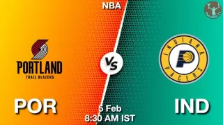 POR vs IND NBA Match Previews