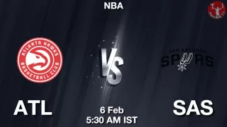 ATL vs SAS NBA Match Previews