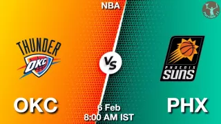 OKC vs PHX NBA Match Previews