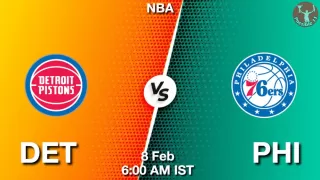 DET vs PHI NBA Match Previews