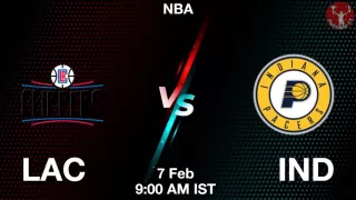 LAC vs IND NBA Match Previews