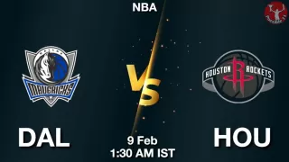 DAL vs HOU NBA Match Previews