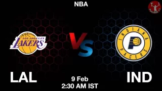 LAL vs IND NBA Match Previews