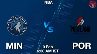MIN vs POR NBA Match Previews