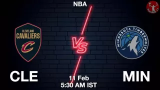 CLE vs MIN NBA Match Previews