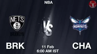 BRK vs CHA NBA Match Previews