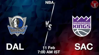 DAL vs SAC NBA Match Previews