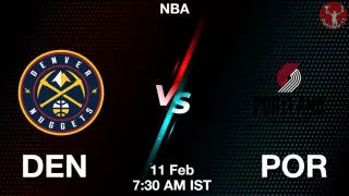 DEN vs POR NBA Match Previews