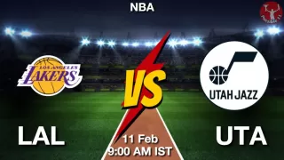 LAL vs UTA NBA Match Previews