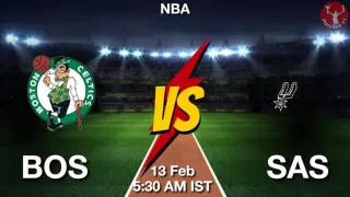BOS vs SAS NBA Match Previews