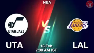 UTA vs LAL NBA Match Previews