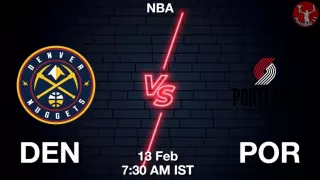 DEN vs POR NBA Match Previews
