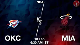 OKC vs MIA NBA Match Previews