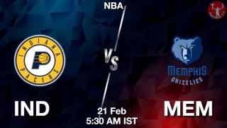 IND vs MEM NBA Match Previews