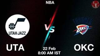 UTA vs OKC NBA Match Previews