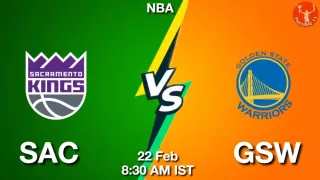 SAC vs GSW NBA Match Previews