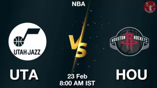 UTA vs HOU NBA Match Previews