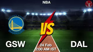 GSW vs DAL NBA Match Previews
