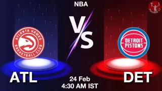 ATL vs DET NBA Match Previews