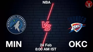 MIN vs OKC NBA Match Previews