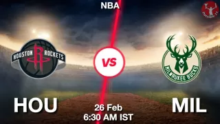 HOU vs MIL NBA Match Previews