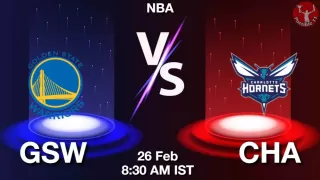 GSW vs CHA NBA Match Previews