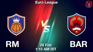RM vs BAR NBA Match Previews