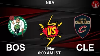 BOS vs CLE NBA Match Previews