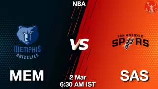 MEM vs SAS NBA Match Previews