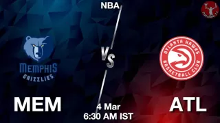 MEM vs ATL NBA Match Previews