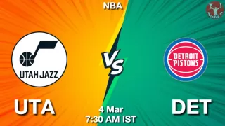 UTA vs DET NBA Match Previews