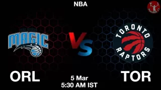 ORL vs TOR NBA Match Previews