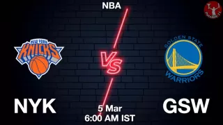 NYK vs GSW NBA Match Previews